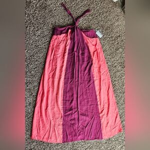 Nine West Pink and Purple Maxi Skirt